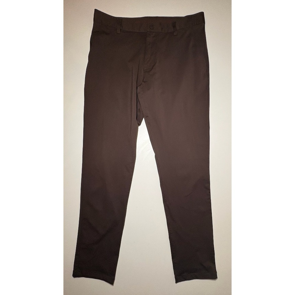 RHONE Men's Performance Pants | Brown | Size 34